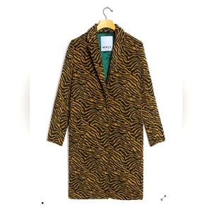 NVLT Roselle Tiger-Striped Coat